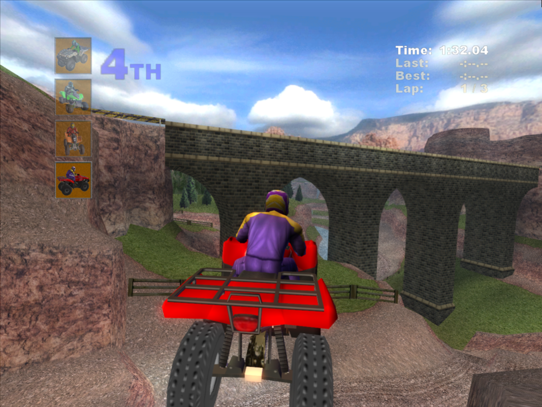 Kawasaki Quad Bikes screenshot 5 for Wii